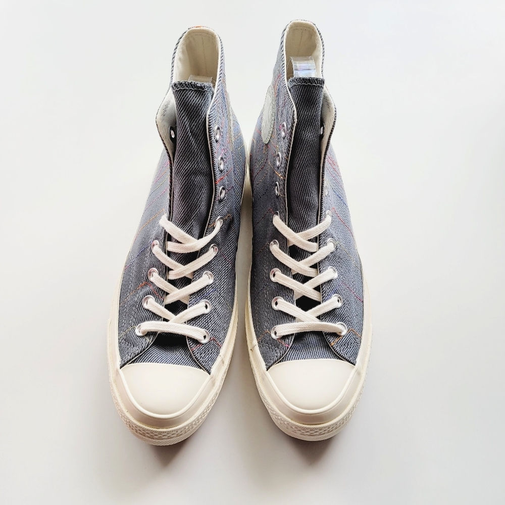 Converse Chuck 70 Rainbow Hi Black Cool Grey Multicolor Women's 6 - Picture 4 of 7